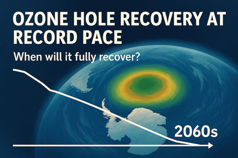 recuperación agujero capa de ozono